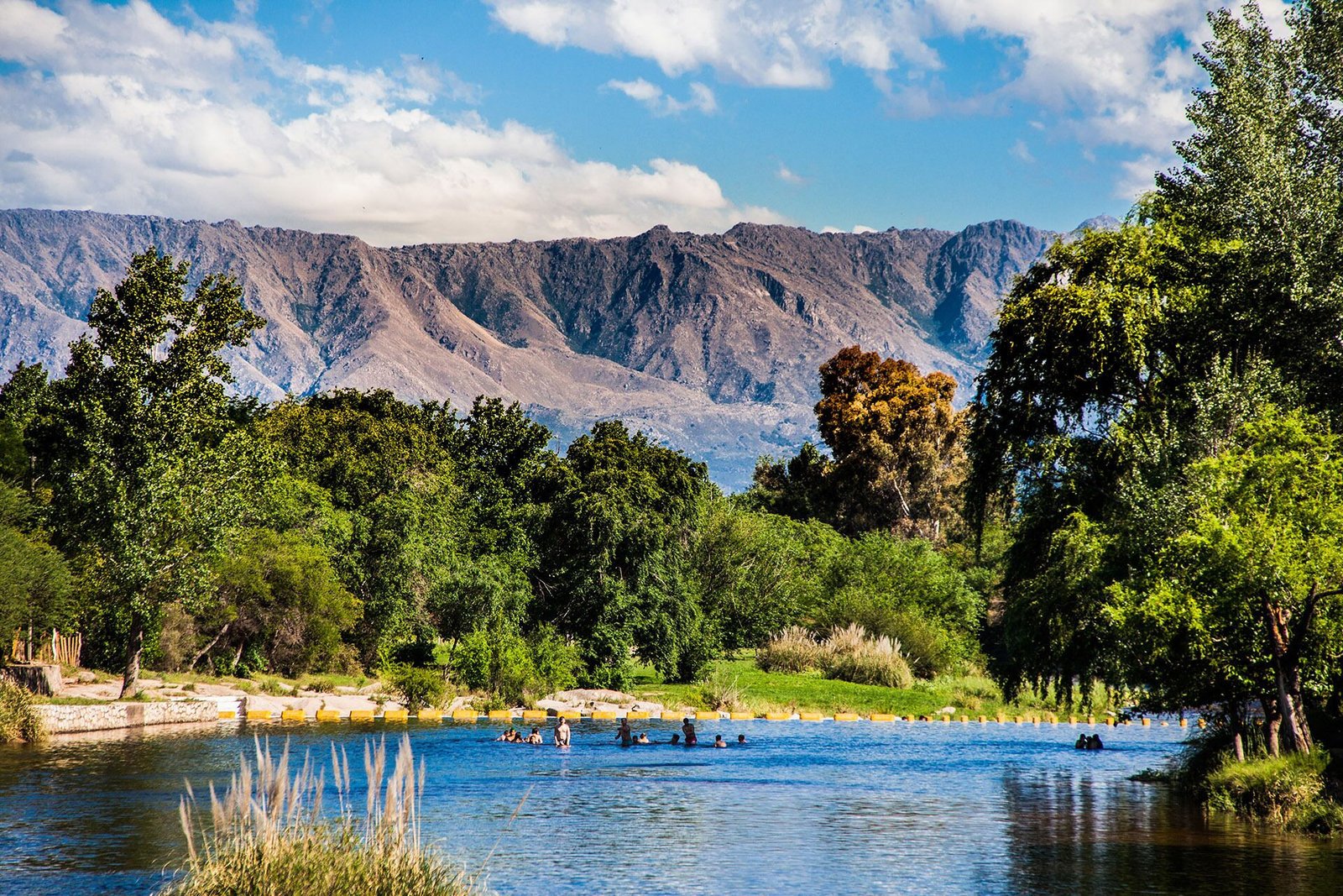 Río en Las Tapias, Traslasierra, Córdoba